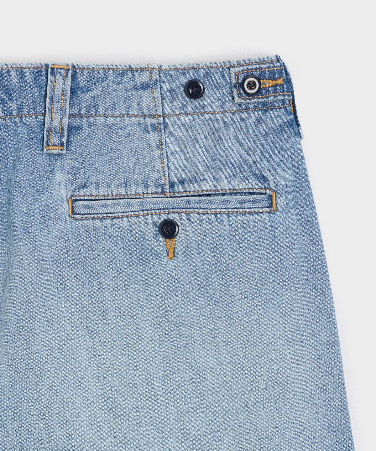 Lightweight Big Jean in Light Indigo