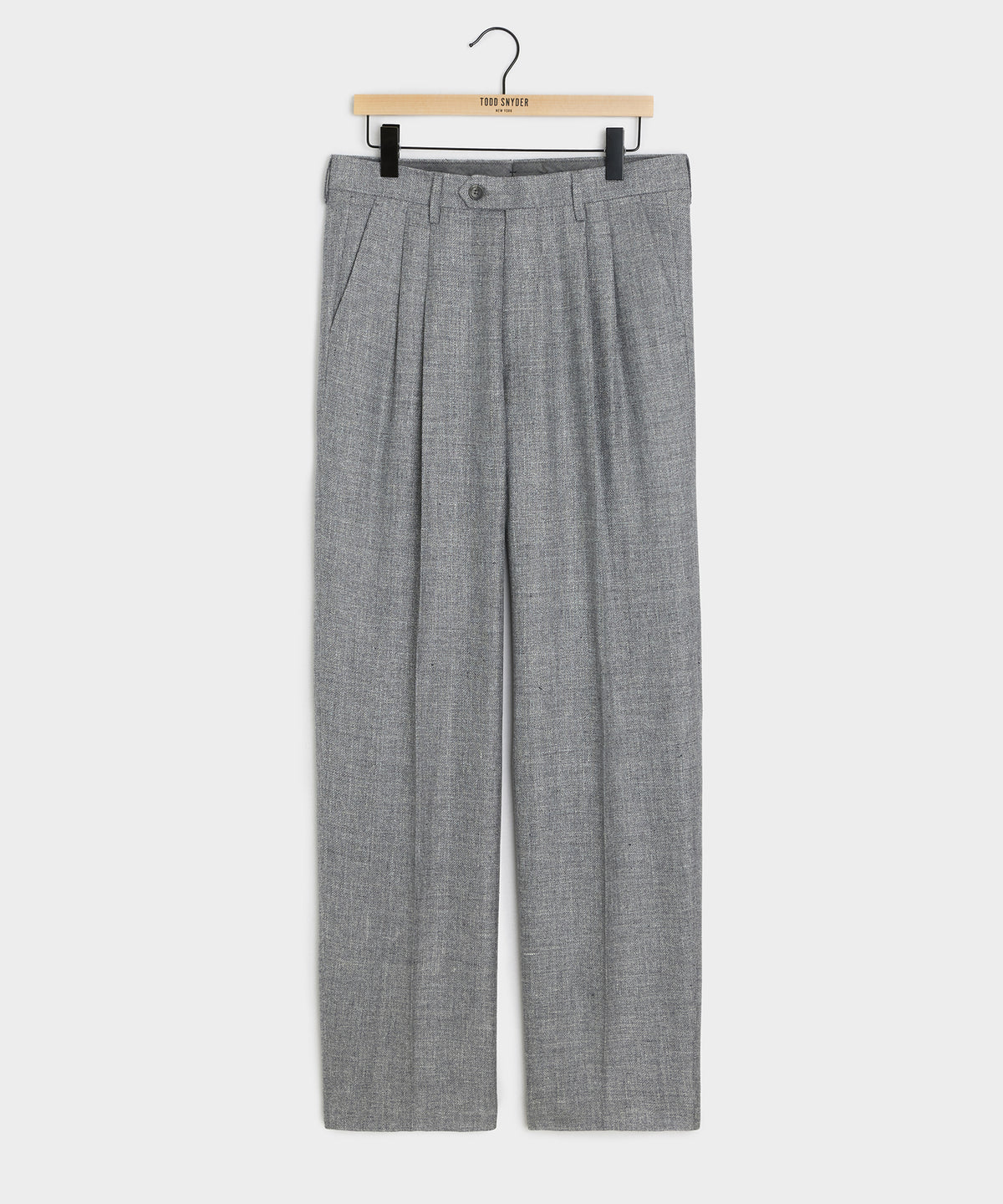 Italian Linen-Wool Wythe Trouser