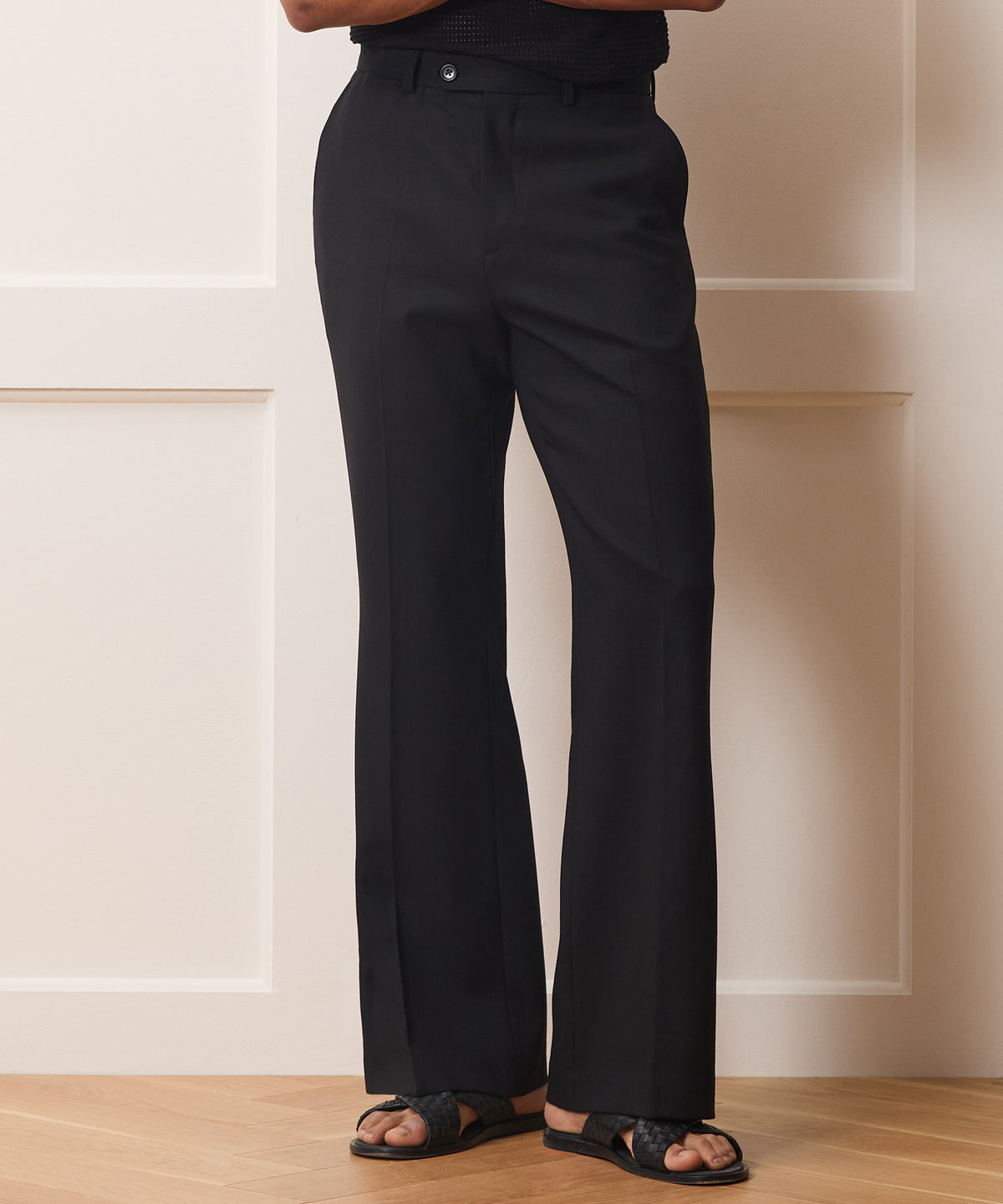 Italian Wool Flare Trouser