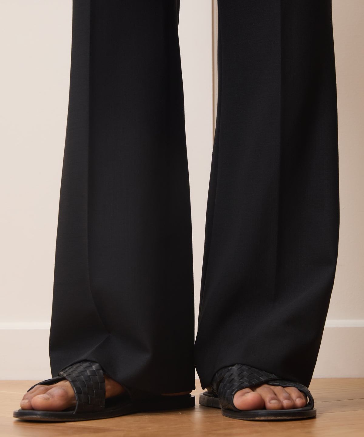 Italian Wool Flare Trouser