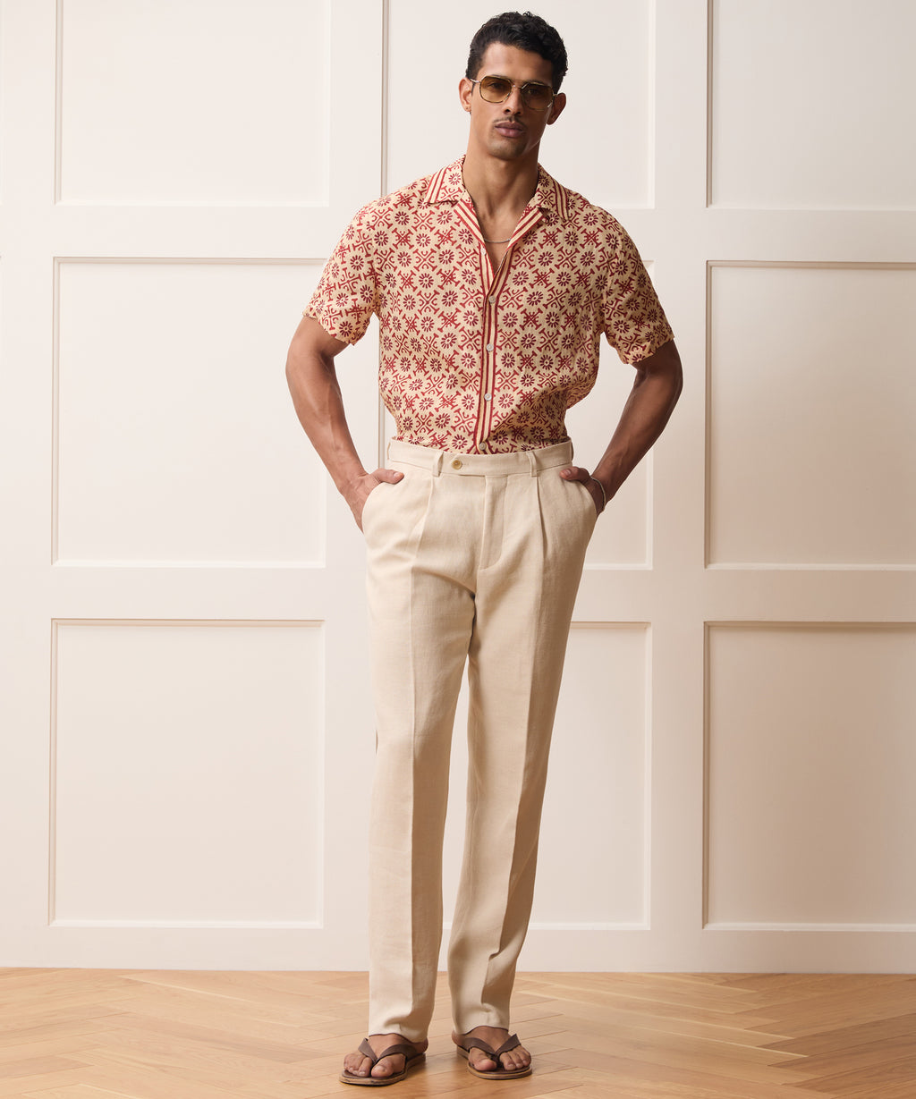Italian Linen-Cotton Madison Suit