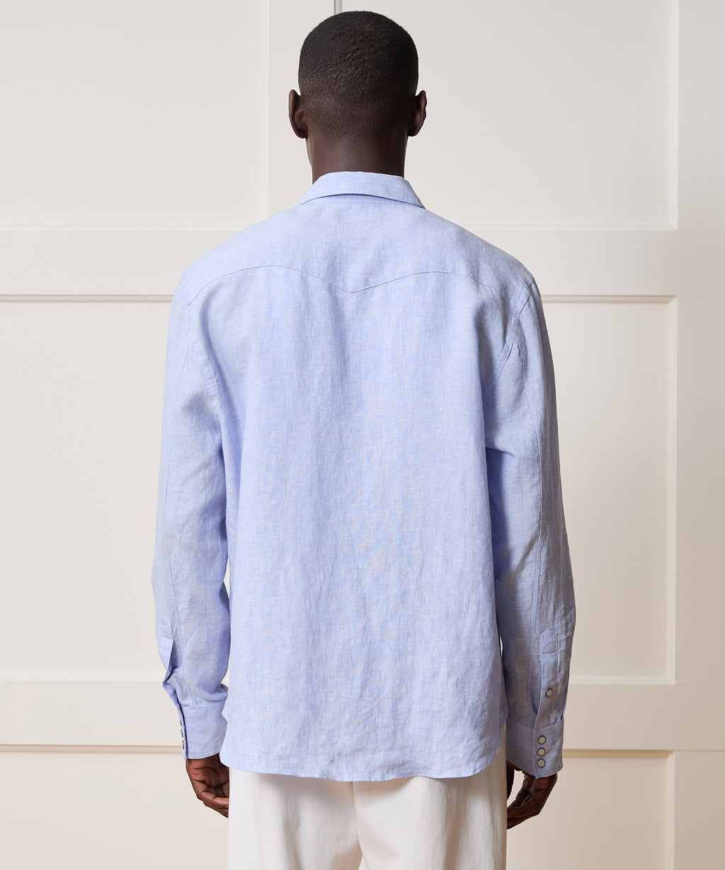 Linen Western Shirt