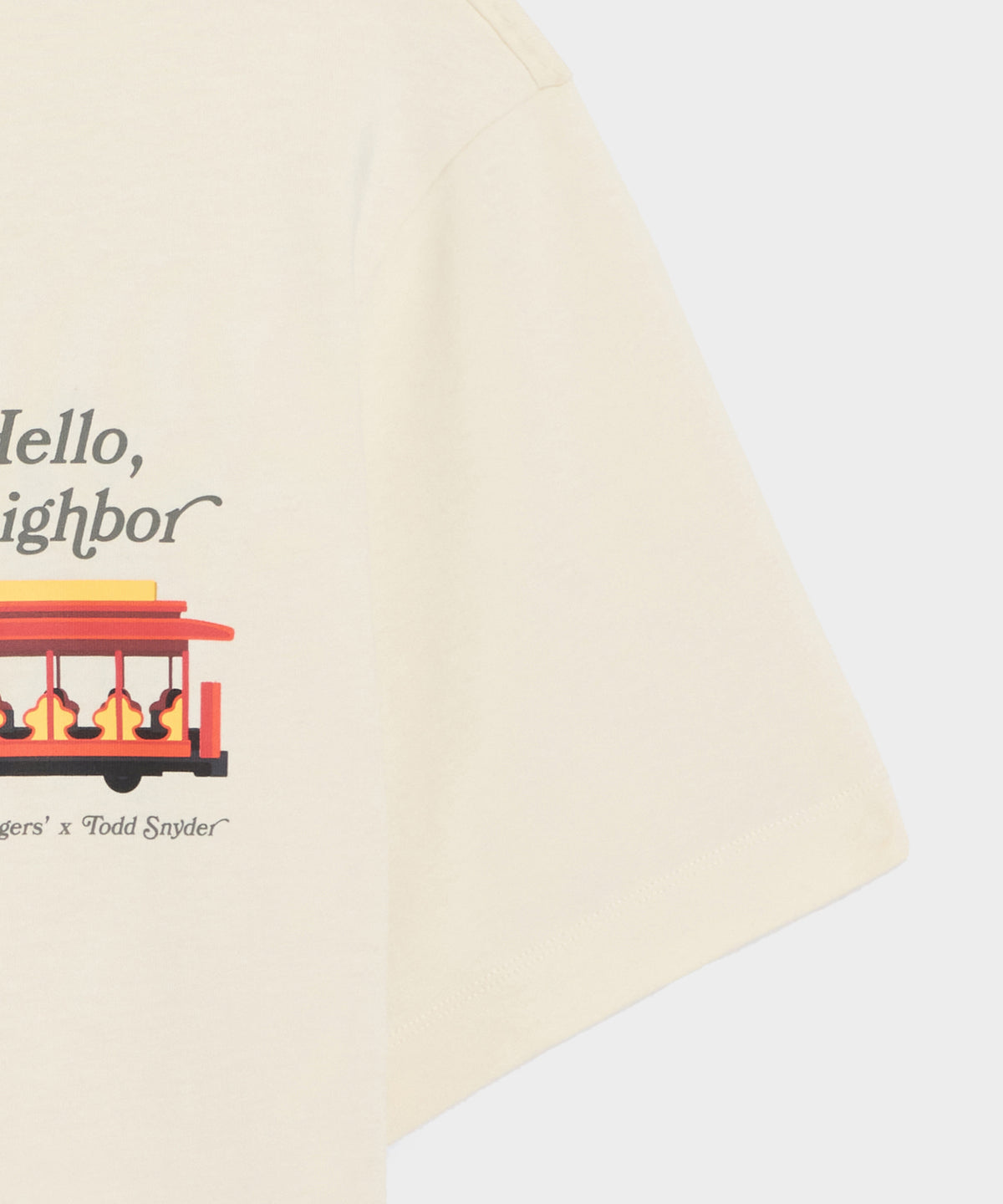 Todd Snyder x Mister Rogers' Neighborhood Trolley Tee