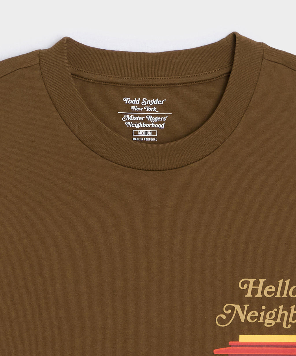 Todd Snyder x Mister Rogers' Neighborhood Trolley Tee