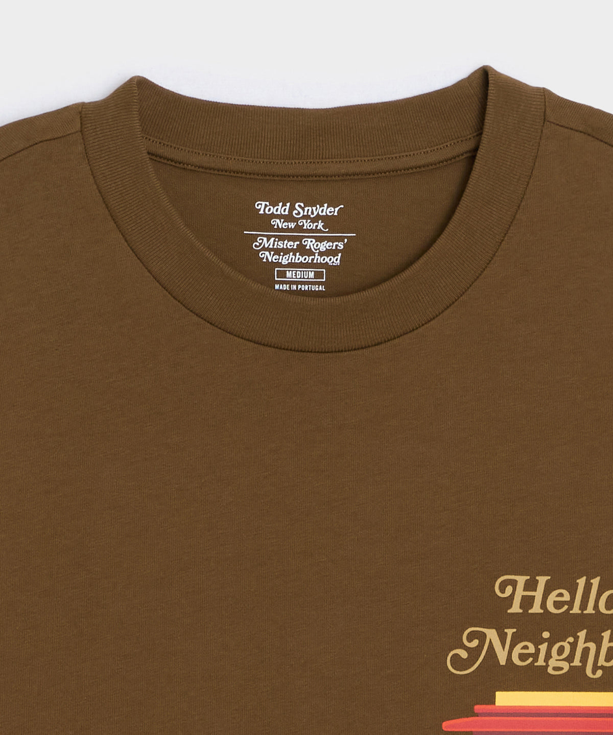 Todd Snyder x Mister Rogers' Neighborhood Trolley Tee