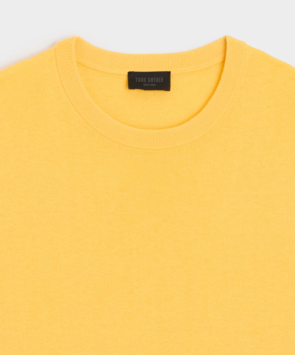 Silk-Cashmere Sweater Tee