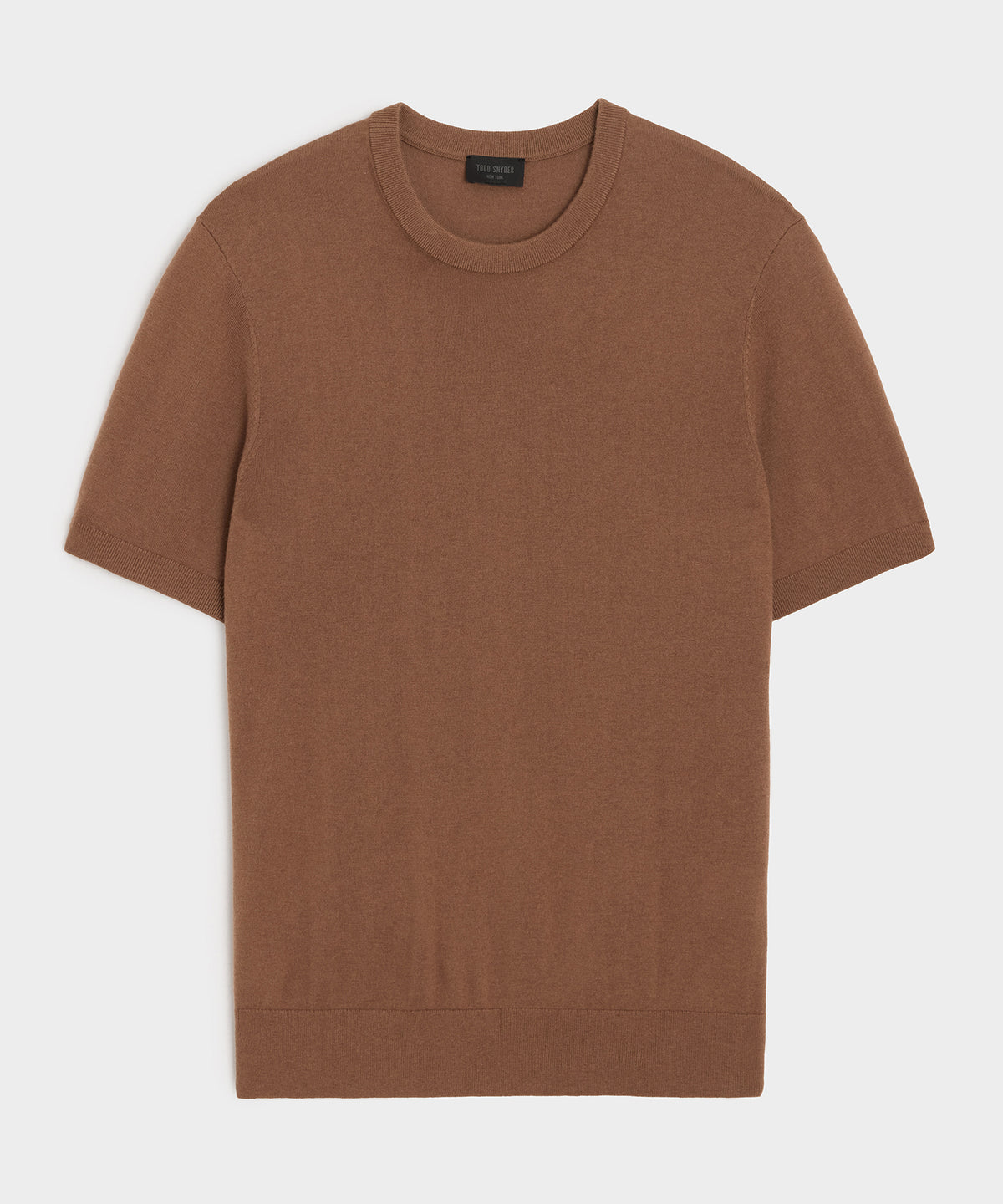 Silk-Cashmere Sweater Tee