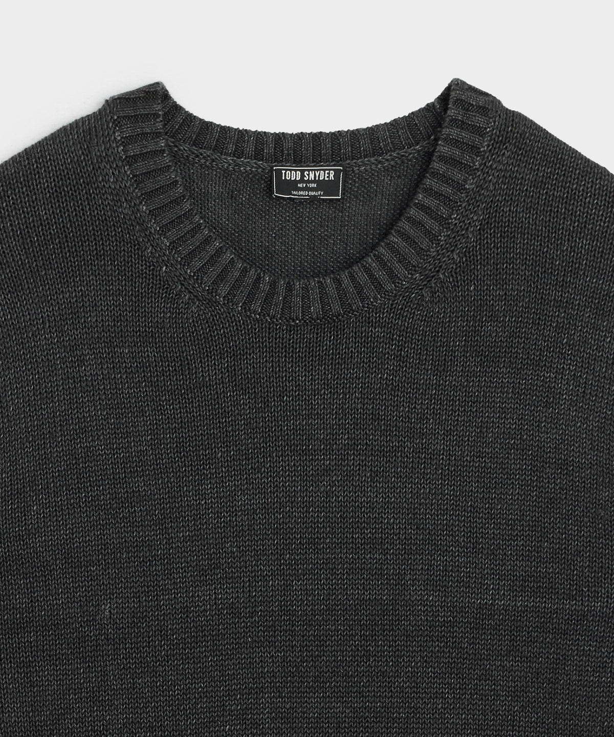 Linen Crewneck Sweater
