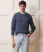 Linen Crewneck Sweater