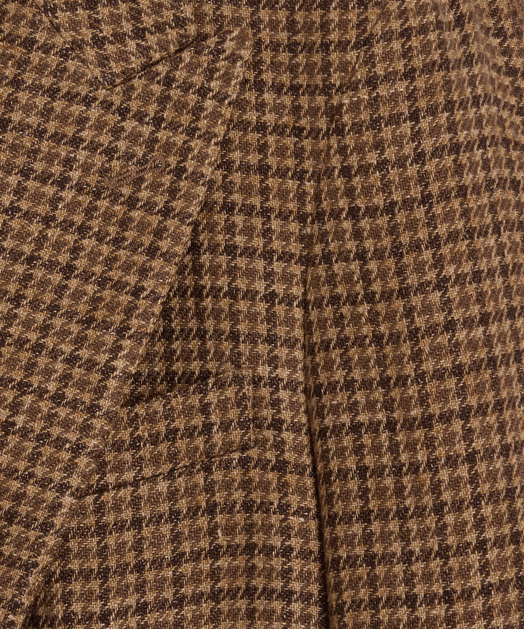 Italian Linen Houndstooth Sport Coat