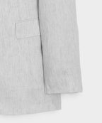 Italian Striped Linen Sutton Jacket