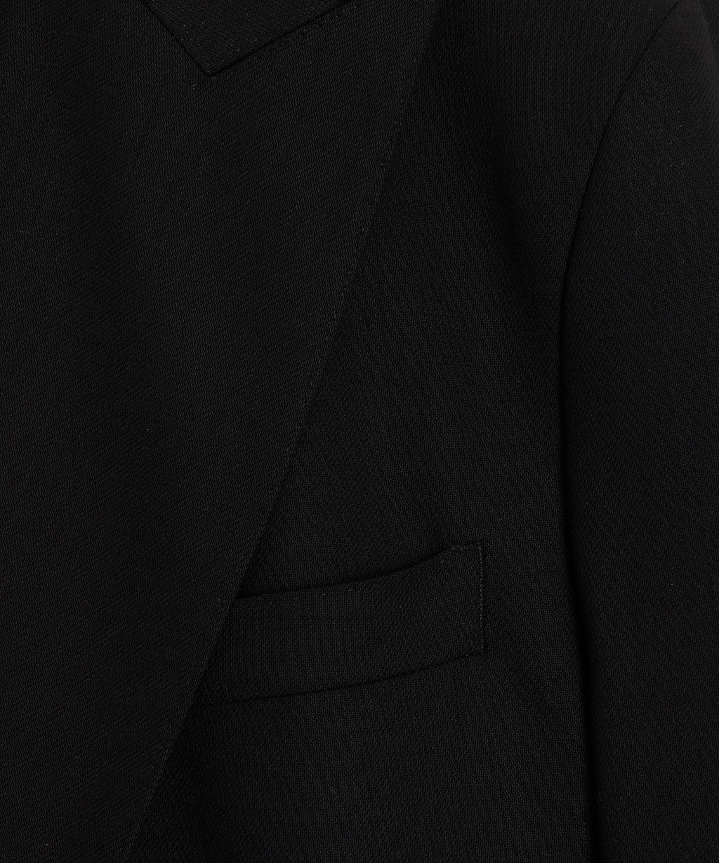 Italian Wool Double-Breasted Hollywood Jacket