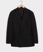 Italian Wool Double-Breasted Hollywood Jacket