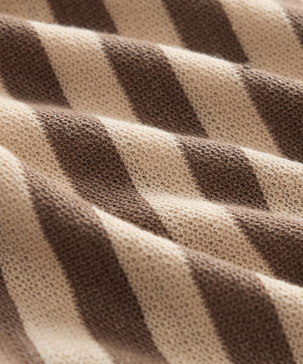 Linen-Cotton Knit Shirt