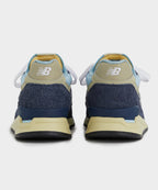 New Balance Made in USA 998 in Navy + Chrome Blue