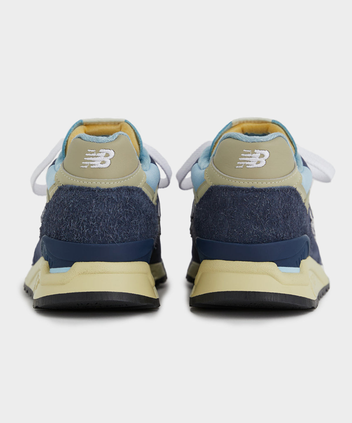 New Balance Made in USA 998 in Navy + Chrome Blue