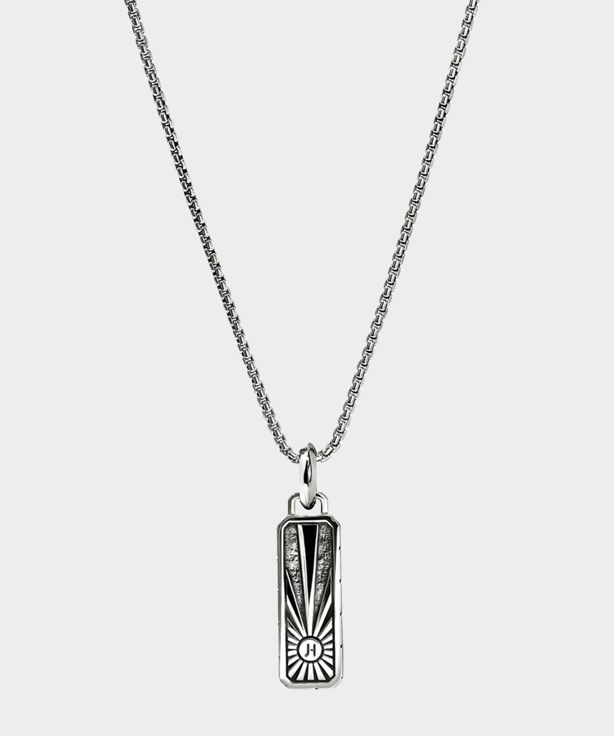 John Hardy Sterling Silver Tiger Eye Talisman Necklace