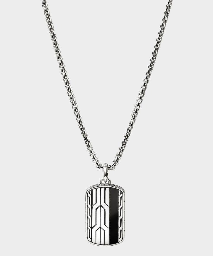 John Hardy Sterling Silver Icon 50 Pendant Necklace