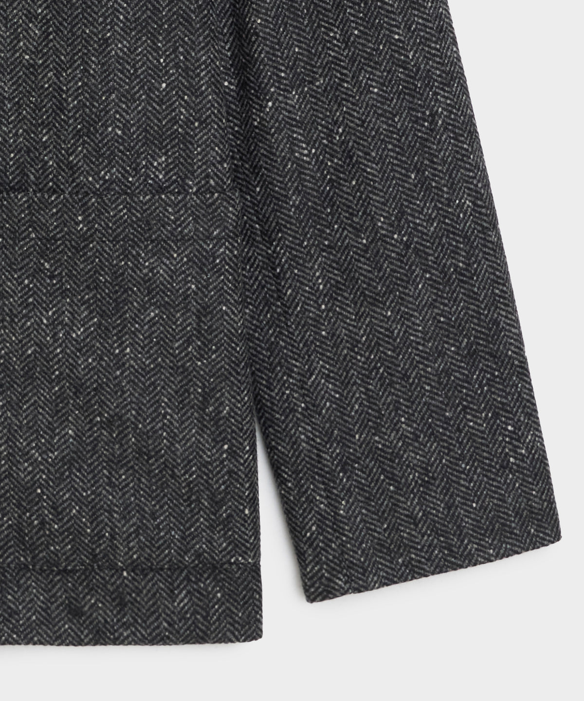 Italian Wool Herringbone Chore Coat