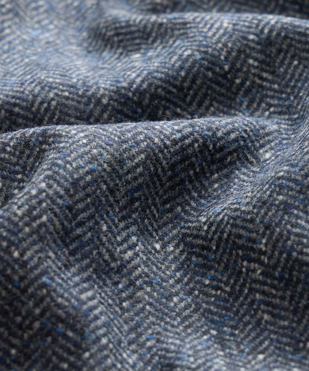 Italian Wool Herringbone Chore Coat