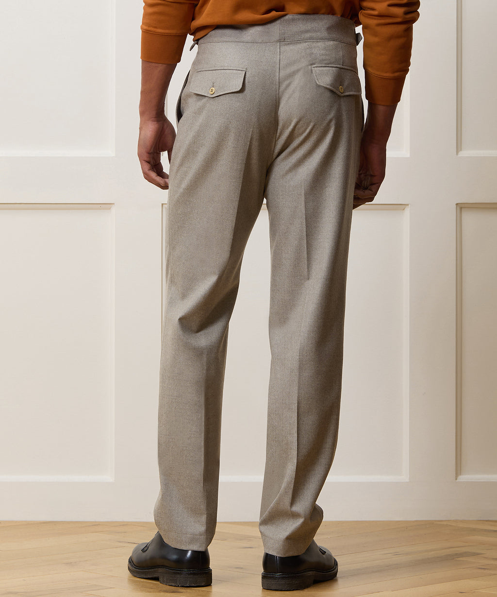 Italian Flannel Gurkha Trouser
