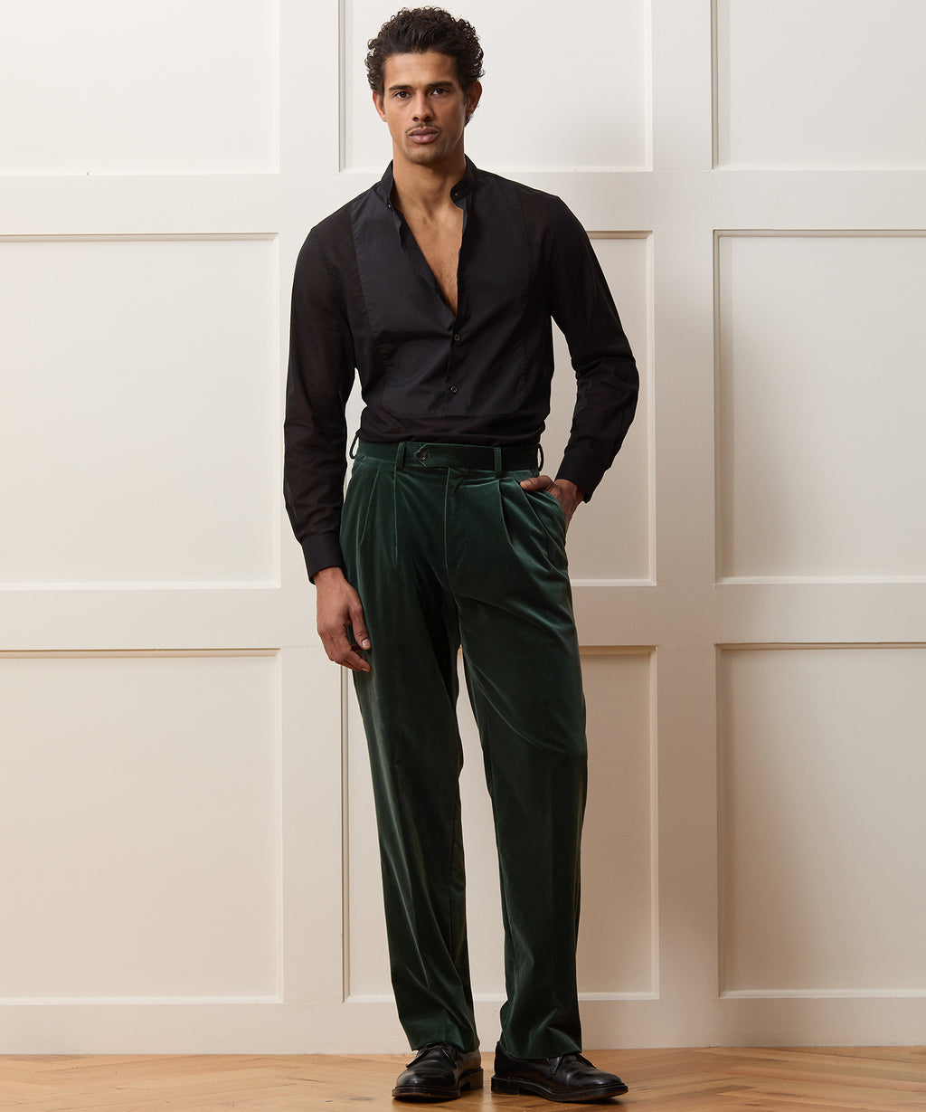 Italian Velvet Wythe Trouser