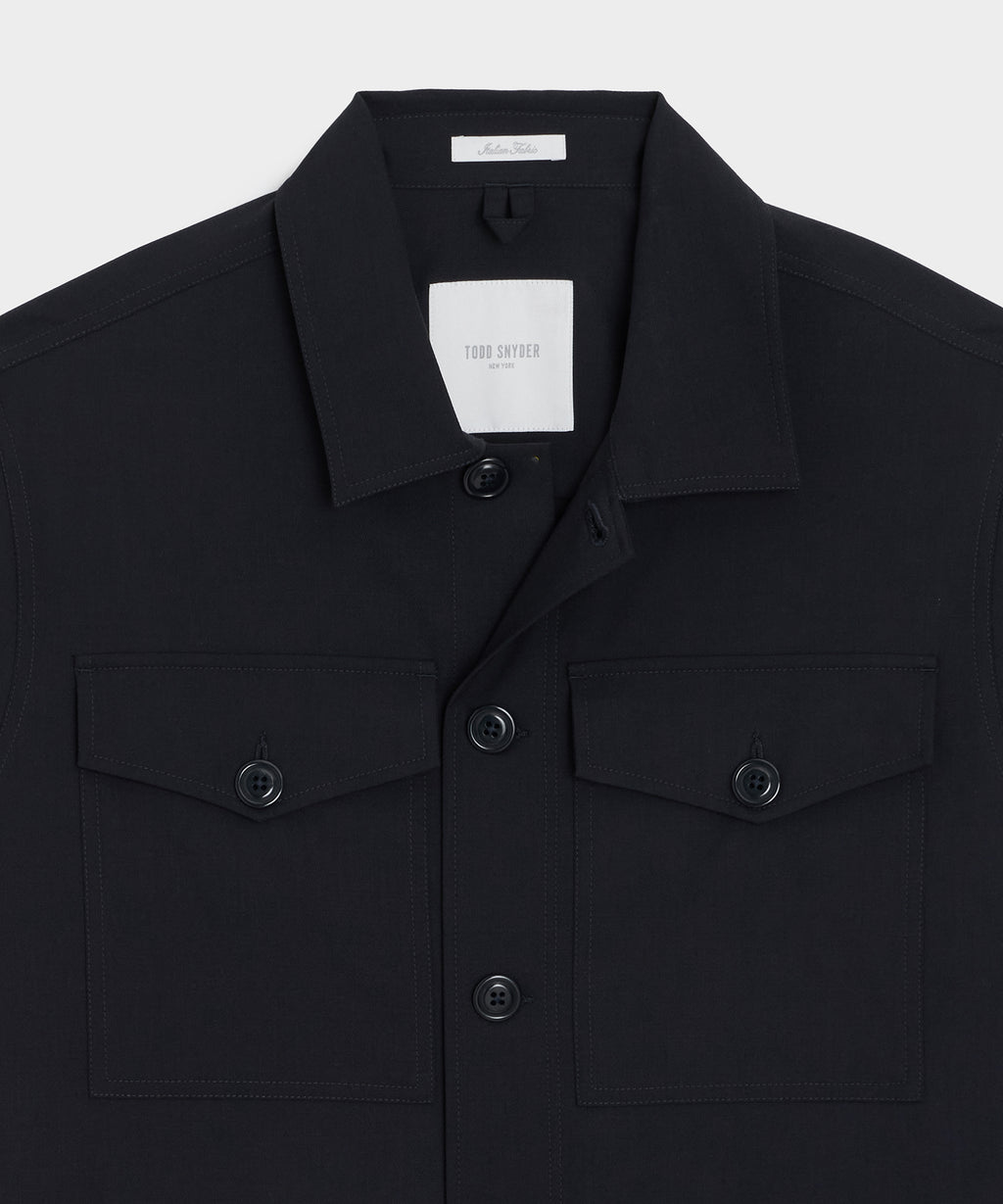 Italian Cavalry Twill Utility Shirt
