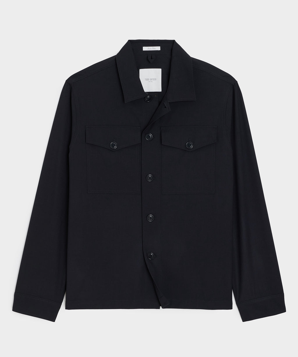 Italian Cavalry Twill Utility Shirt
