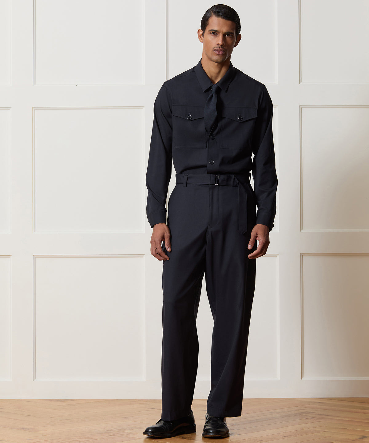 Italian Cavalry Twill Utility Shirt