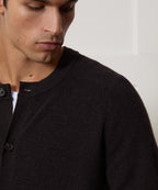 Merino Crewneck Cardigan