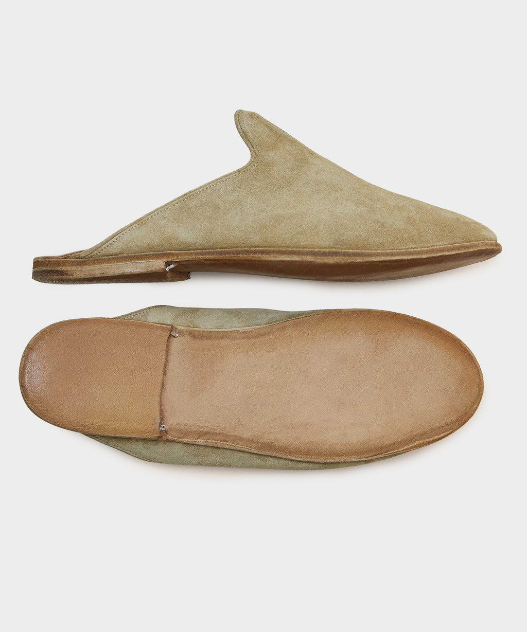 Sabah Suede Baba Slide