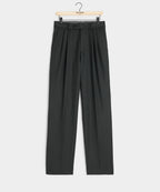 Italian Cavalry Twill Wythe Trouser in Charcoal