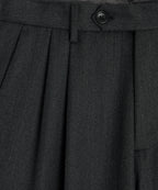 Italian Cavalry Twill Wythe Trouser in Charcoal