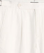 Irish Linen Side Tab Trouser
