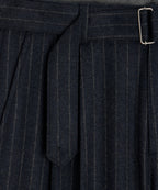Italian Wool Self Belt Trouser