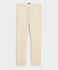 Straight Fit Linen Tab Trouser