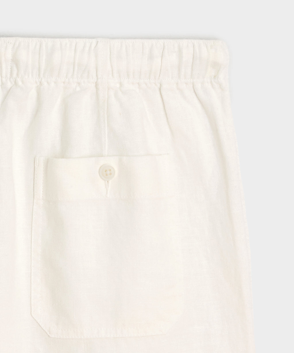 7" Linen Beach Short