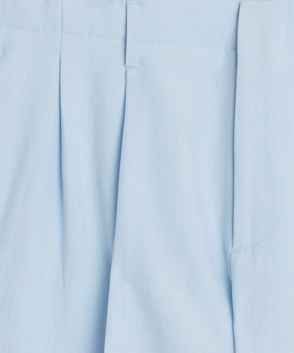 8" Italian Sueded Linen Hollywood Short