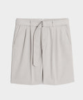 8" Cotton Self-Belt Short