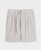 8" Cotton Self-Belt Short