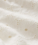 5" Embroidered Cotton Beachcomber Short