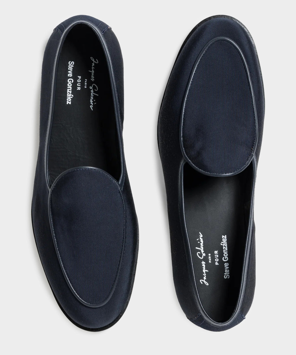 Jacques Solovière Gros Grain Loafer