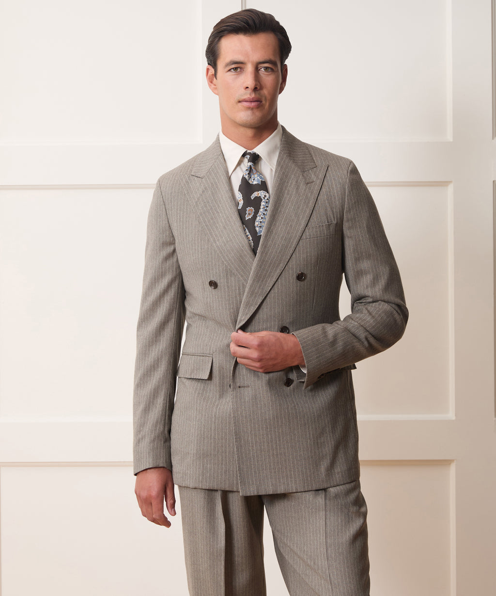 Portuguese Flannel Pinstripe Wythe Suit