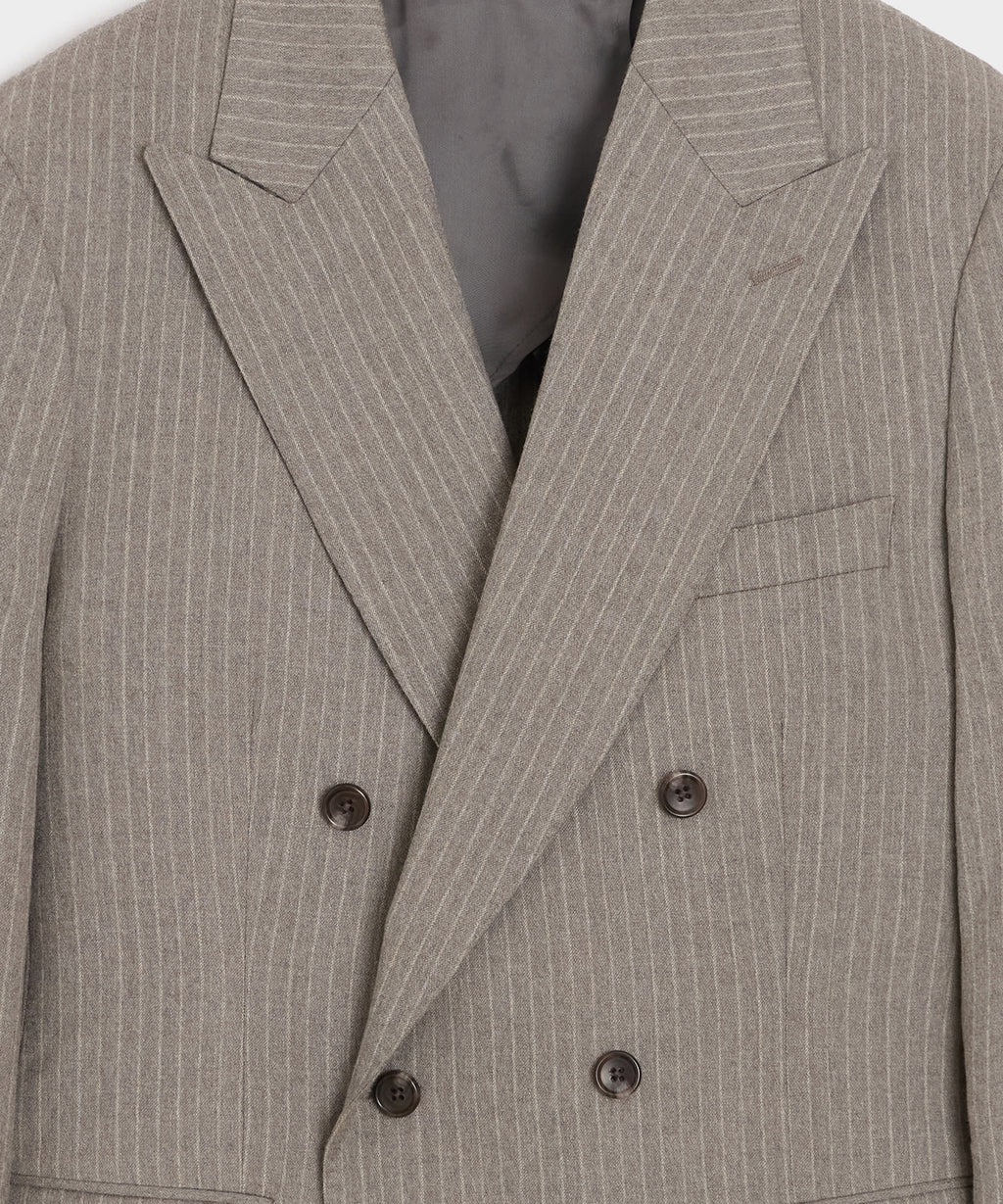 Portuguese Flannel Double-Breasted Wythe Jacket