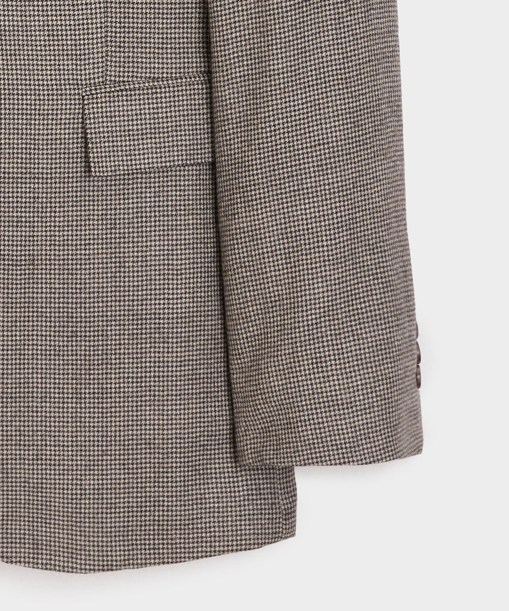 Italian Flannel Houndstooth Sutton Jacket