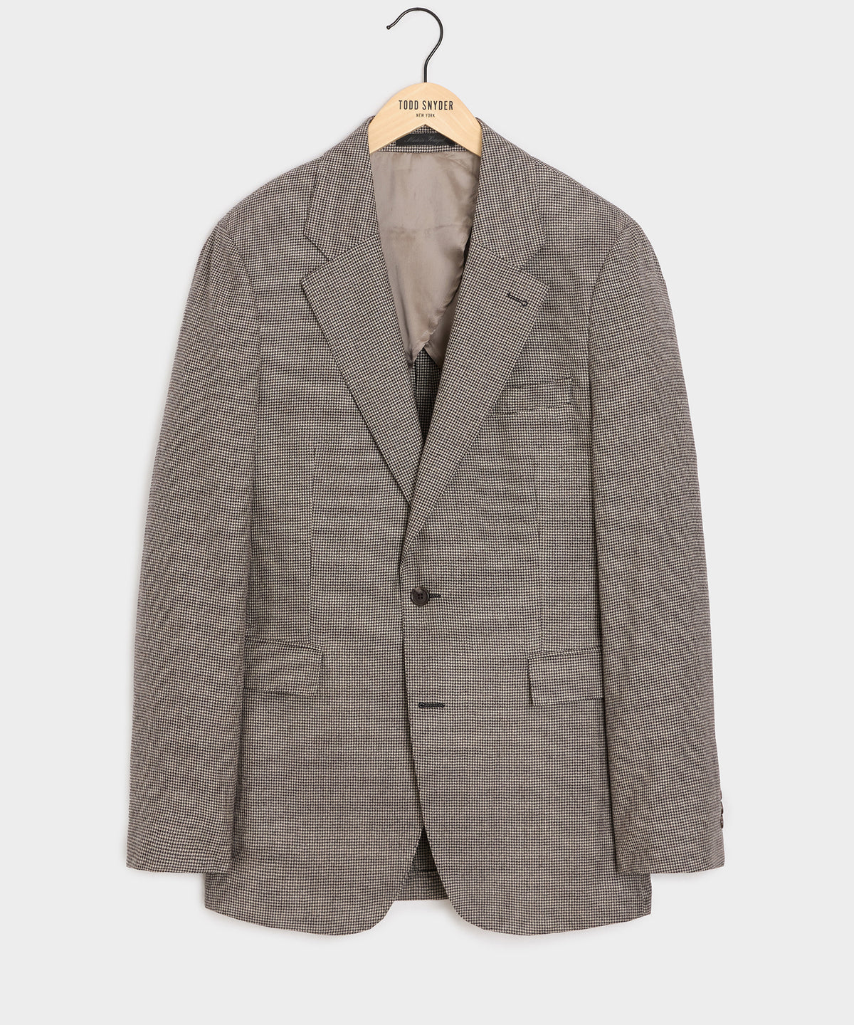Italian Flannel Houndstooth Sutton Jacket