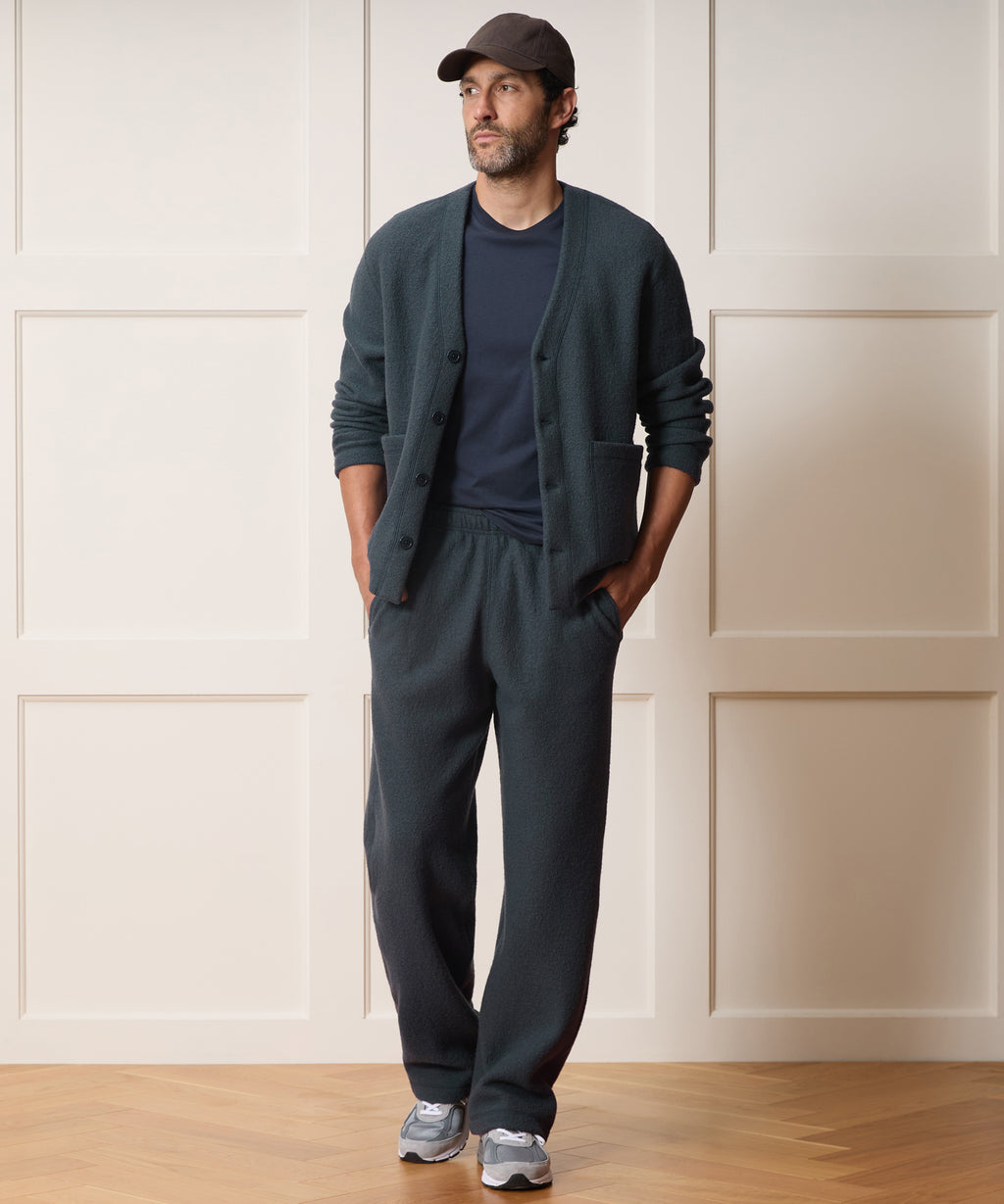 Italian Boiled Wool Sweatpant