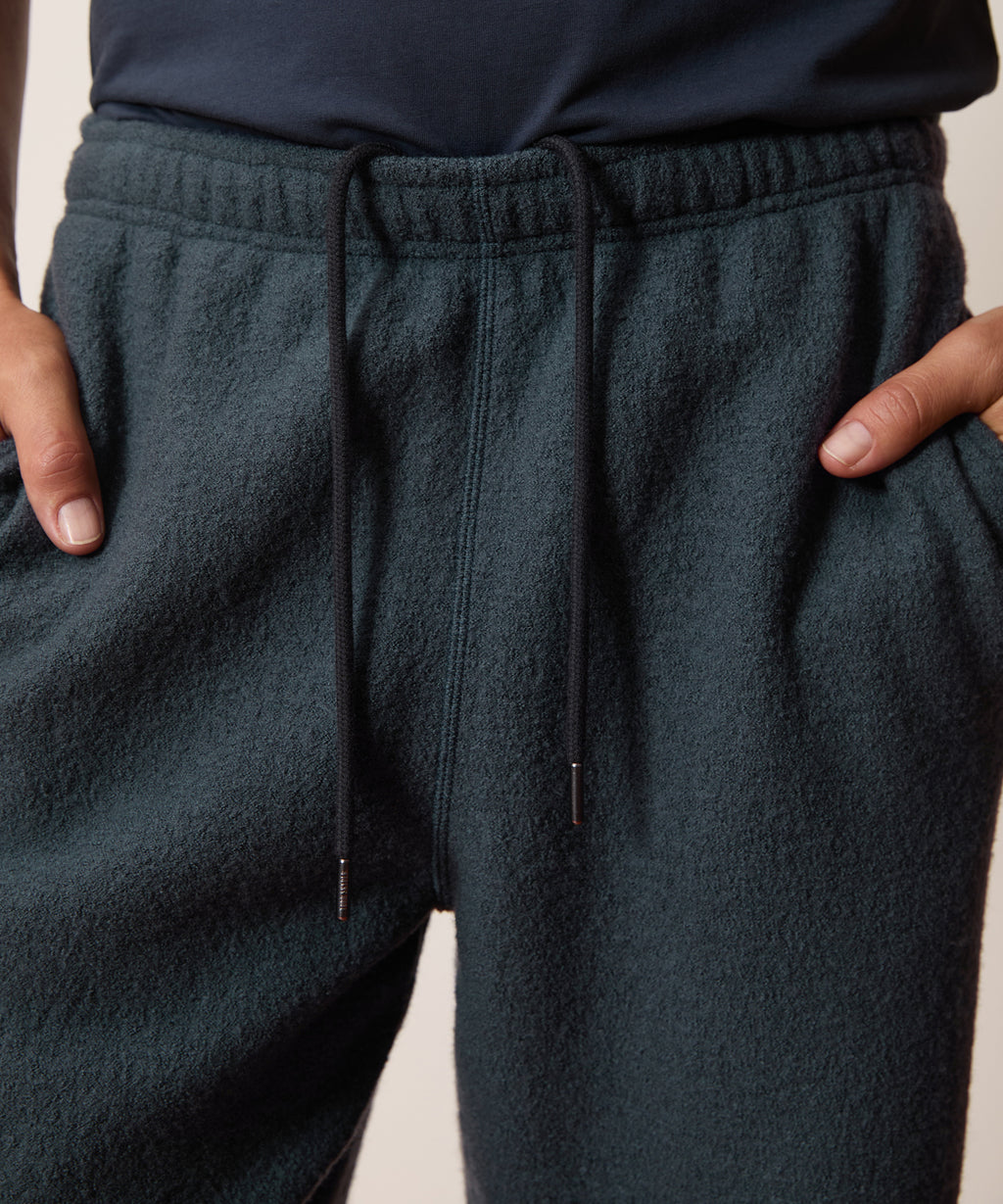 Italian Boiled Wool Sweatpant