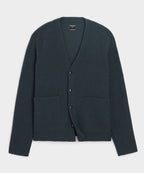 Italian Boiled Wool Cardigan
