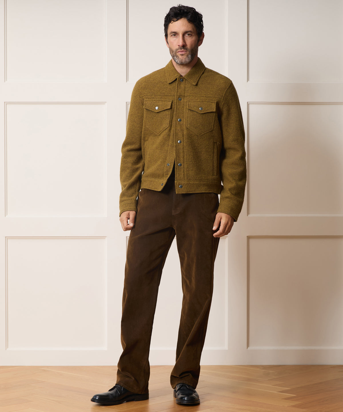 Boiled Wool Dylan Jacket